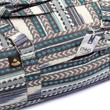 Picture 6/6 -Ethno bag for yoga equipment - Black-White-Blue - Bodhi