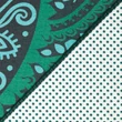 Kép 3/4 - GRIP² jógatörölköző - Mandala Jungle Green  - Bodhi