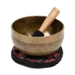 Kép 1/4 - Kézzel készült tibeti hangtál, Élet Virága gravírozással, 23 cm