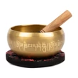 Kép 6/6 - Indiai Hangtál OM gravírozással - 15 cm - Bodhi
