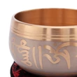 Kép 5/6 - Indiai Hangtál - Szanszkrit betűk mintával - 8 cm - Bodhi