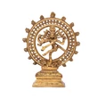 Kép 1/6 - Nataraj réz szobor, (aranysárga) kb. 20 cm - Bodhi