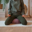 Kép 4/5 - ZAFU ECO meditációs párna - Ásványkék - Bodhi
