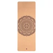 Kép 1/4 - Bicolor Mandala parafa jógaszőnyeg - 4mm - Bodhi