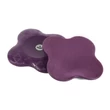 Kép 3/8 - Gel Yoga Térdtámasz 2db - Aubergine - Bodhi