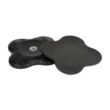Picture 3/6 -Gel Yoga Knee Support Pads, black, 2 pieces - Bodhi
