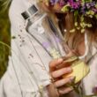 EQUA FLOWERHEAD glass bottle
