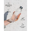 Kép 3/4 - MISMATCH Üvegkulacs 750ml - Velvet Fekete - Equa
