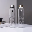 Kép 3/4 - MISMATCH Üvegkulacs 750ml - White - Equa