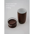 Kép 3/6 - Termoszbögre 300ml - Barna - Equa