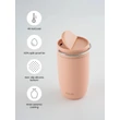 Kép 3/6 - Termoszbögre 300ml - Rose - Equa