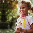 Kép 2/3 - BPA mentes műanyag kulacs 400ml - Flamingo - Equa