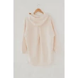 Kép 2/12 - Kapucnis Pulóver HOODED IKIGAI - Cream - PatentDuo