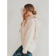 Kép 3/12 - Kapucnis Pulóver HOODED IKIGAI - Cream - PatentDuo