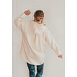 Kép 9/12 - Kapucnis Pulóver HOODED IKIGAI - Cream - PatentDuo