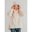 Kép 10/12 - Kapucnis Pulóver HOODED IKIGAI - Cream - PatentDuo