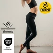 Kép 2/6 - Női jóganadrág - THERMO - Fekete - PatentDuo