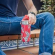 Kép 2/5 - BOOST kávés/teás pohár szűrővel 400ml - Tigers - Quokka