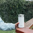 Kép 2/5 - BOOST kávés/teás pohár szűrővel 400ml - White - Quokka