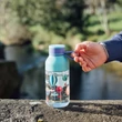 Kép 2/3 - BPA mentes műanyag kulacs pánttal ICE KIDS - Balloons 430ml - Quokka