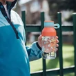 Kép 2/3 - BPA mentes műanyag kulacs pánttal ICE KIDS - Map of Life 430ml - Quokka