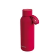 Kép 1/4 - Hőtartó fémkulacs pánttal SOLID - Cherry Red 510ml - Quokka