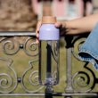 Kép 2/4 - Ice Lilac BPA mentes műanyag kulacs 720ml - Quokka