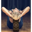 Kép 5/8 - MANDALA Black parafa jóga kerék - YogaDesignLab