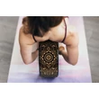 Kép 7/8 - MANDALA Black parafa jóga kerék - YogaDesignLab
