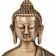 Kép 4/7 - Buddha réz szobor, aranyozott, 18cm - Bodhi