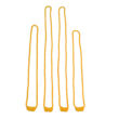 Kép 1/3 - Komplett jógakötél szett (sárga) - Bindu