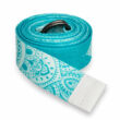 Yoga Strap - Mandala Turquoise / YogaDesignLab