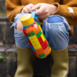 Kép 2/2 - Solid Kids Termo fémkulacs Color Bricks 330ml - Quokka