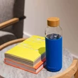 Kép 2/4 - Üveg kulacs szilikon borítással FLOW 660 ml - Inner Water Flow - Quokka