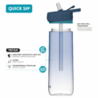 Picture 3/3 -Quick sip Azurite BPA free bottle 830ml - Quokka