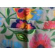 Kép 2/3 - Textil, mosható, 2 rétegű szájmaszk - Szürke virágos