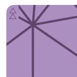 Kép 6/10 - Jógaszőnyeg Infinity Mat - Aqua / YogaDesignLab