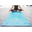 Kép 4/5 - Jógaszőnyeg Combo Mat - Mandala Turquoise / YogaDesignLab