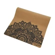 Kép 3/10 - Parafa jógaszőnyeg 3,5mm- Mandala Black - YogaDesignLab