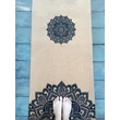 Kép 9/10 - Parafa jógaszőnyeg 3,5mm- Mandala Black - YogaDesignLab