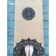 Kép 9/10 - Parafa jógaszőnyeg - Mandala Black - YogaDesignLab