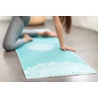 Kép 5/5 - Jógatörölköző - Mandala Türkiz / YogaDesignLab