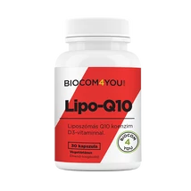 Lipo-Q10 + D3 vitamin 2000ne 30 kapszula - Biocom