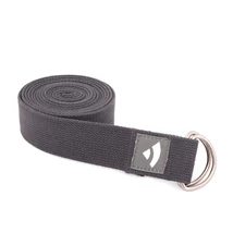 ASANA BELT jógaheveder fém karikákkal - anthracite - Bodhi