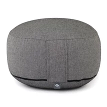 RONDO Classic Dobby meditációs párna - black, spelt hull - Bodhi