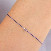Csakra karkötő - Iolite - Throat Chakra (Blue) - Bodhi