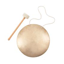Réz gong ütővel - 35cm - Bodhi