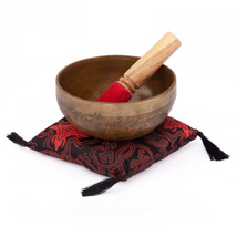 Kézzel készült tibeti hangtál, kb. 14 cm