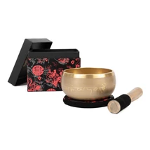 Indiai Hangtál TARA gravírozással - 14 cm - Bodhi
