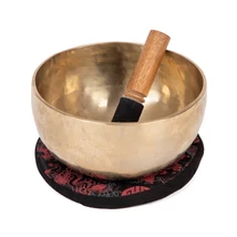 Kézzel készült tibeti hangtál, 19 cm - Bodhi
